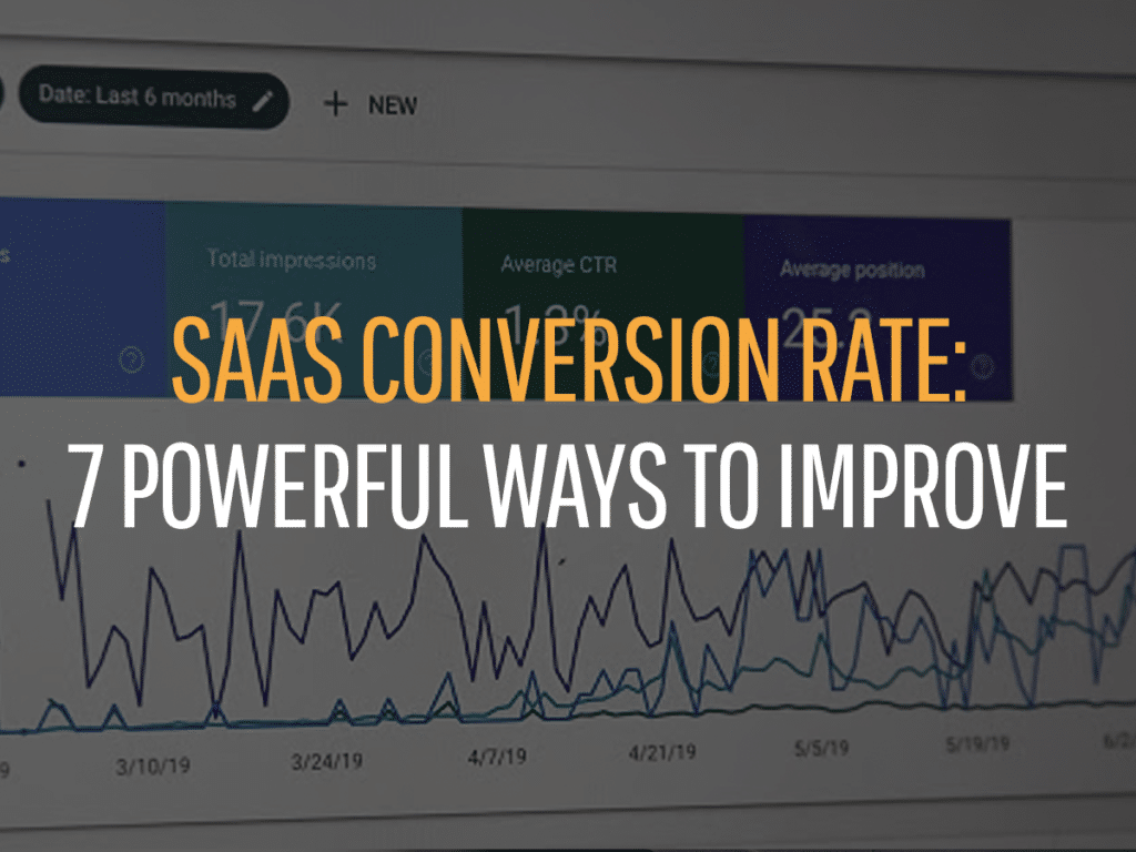 saas conversion rate