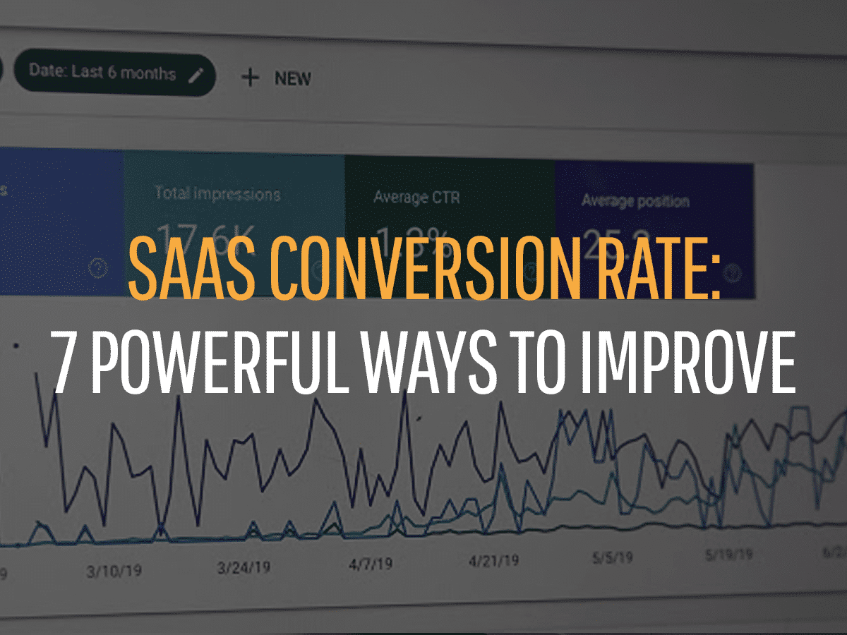 saas conversion rate